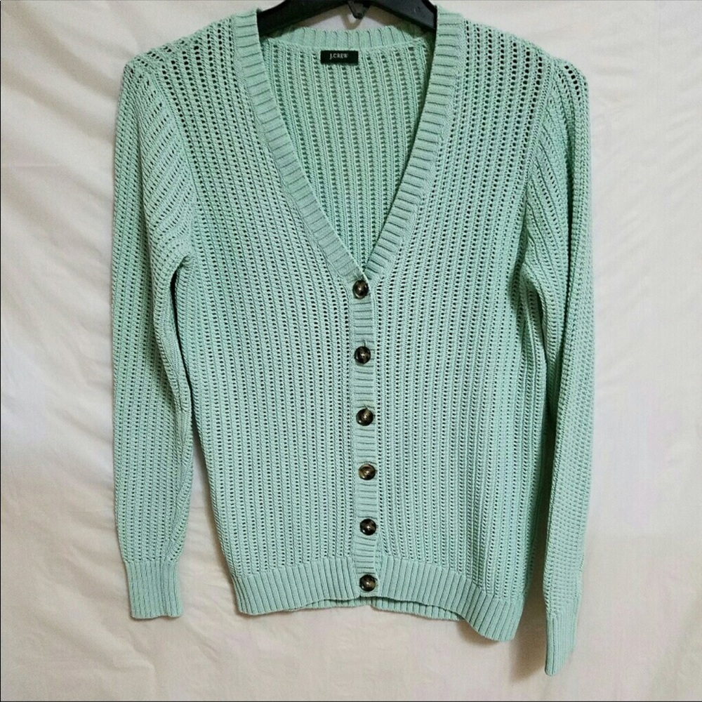 J crew cardigan